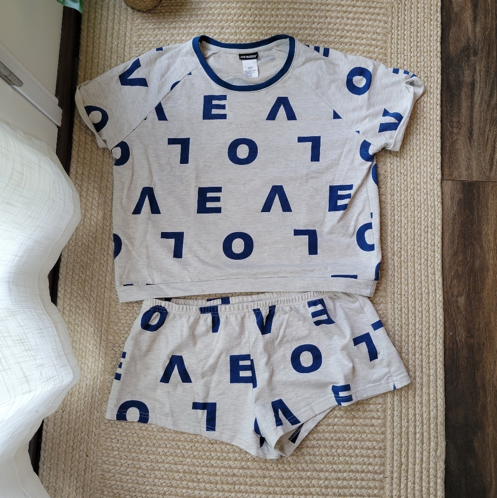 Joe Boxer Love Pajama Set